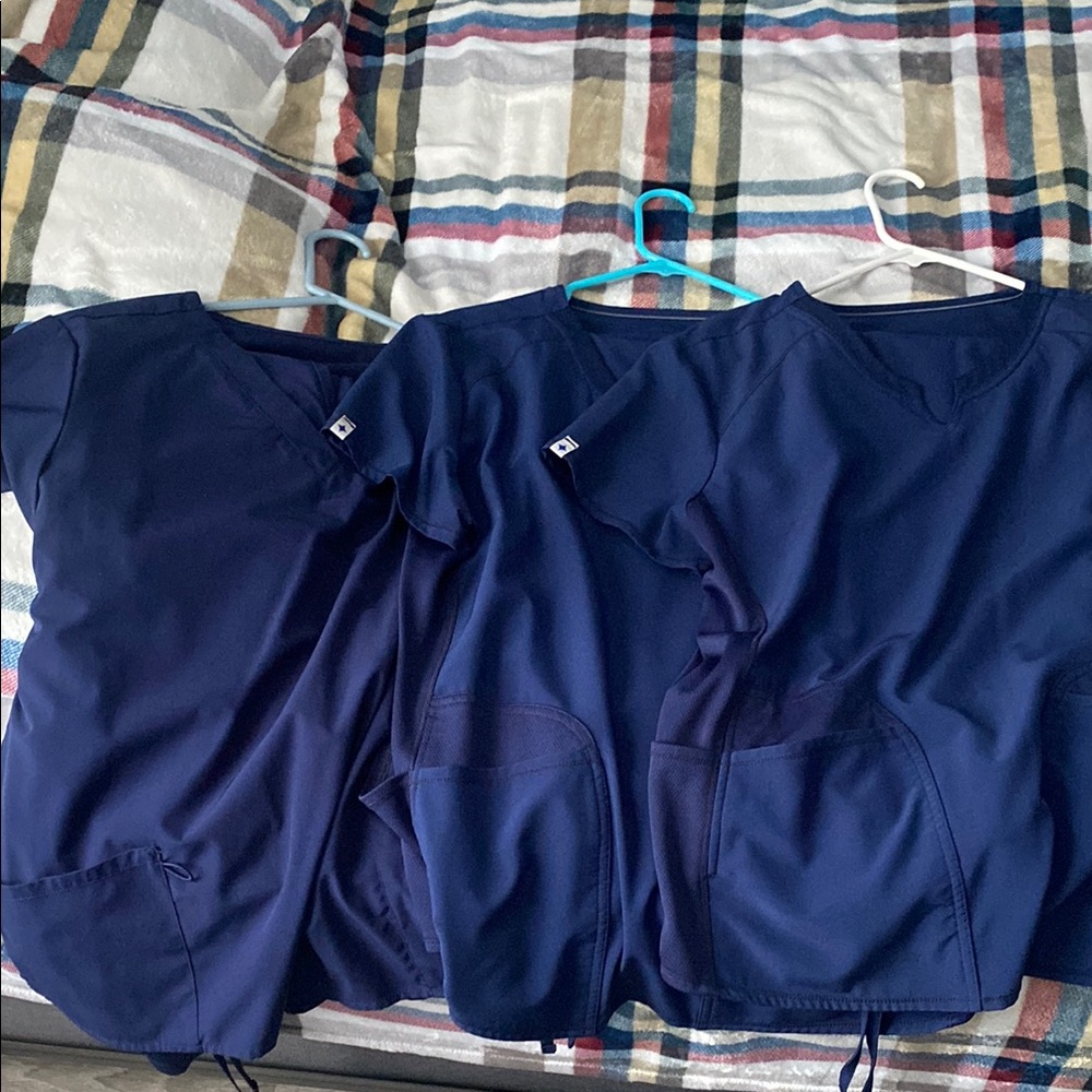 Navy Blue Scrub Sets